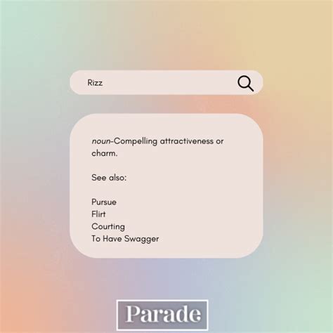 Rizz: Meaning, Examples of How To Use - Parade