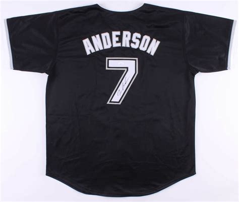 Tim Anderson Signed Chicago White Sox Jersey (JSA COA) 2019 AL Batting Champion