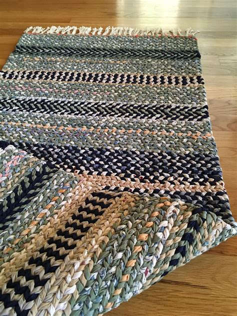 Handmade Twined Rag Rug - Etsy