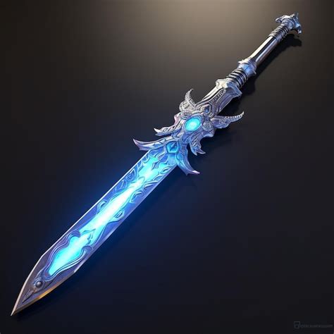 Premium AI Image | stunning magic sword