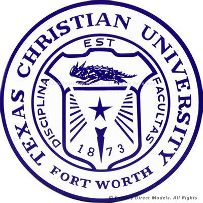 Texas Christian University Wall Plaque | Factory Direct Models