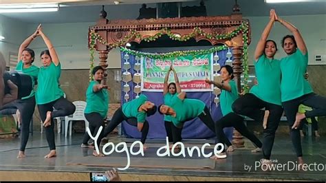 Yoga dance/ Gananayakaya song - YouTube