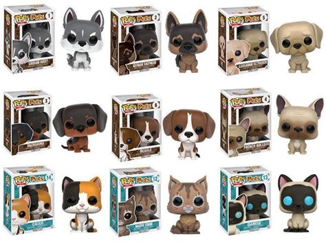 Funko POP! Pets! Available in 13 characters (only 9 pictured). Choose your favorite now & get 11 ...