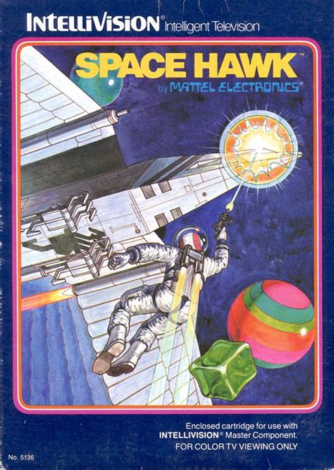 Space Hawk (1981) Intellivision box cover art - MobyGames