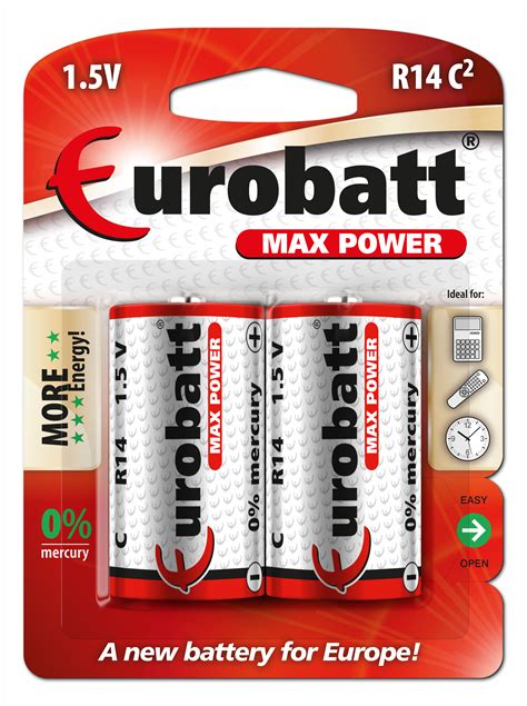 Max Power Batteries R14 (C)