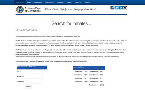 Free Alabama Criminal & Arrest Records Search: All Counties in AL