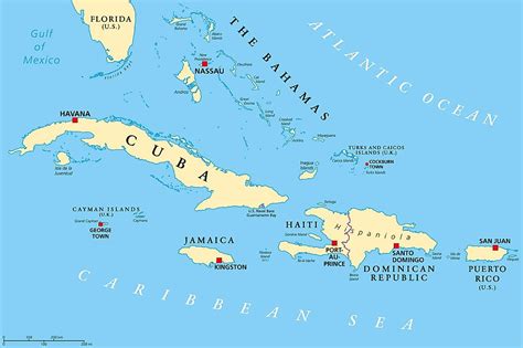 Caribbean Countries - WorldAtlas.com