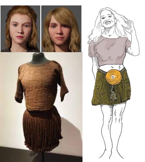 The Egtved Girl was a Nordic Bronze Age girl who was found with ...