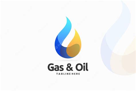 Premium Vector | Petrol company logo vector template