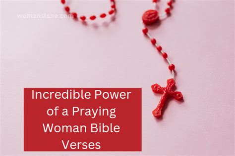 Incredible Power of a Praying Woman Bible Verses (5)