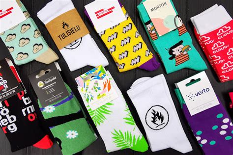 Custom Socks With a Logo