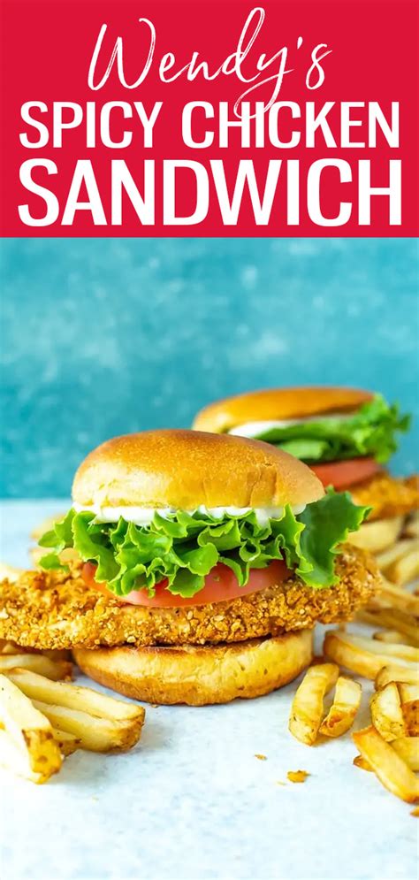 Wendy's Spicy Chicken Sandwich - The Girl on Bloor