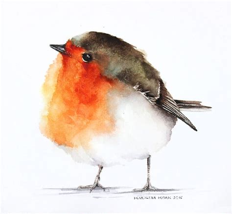 I Watercolor Birds To Express How Much I Love Them | Watercolor bird ...