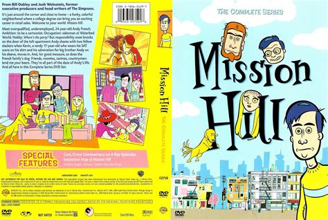 Mission Hill: Season 1 - TV DVD Scanned Covers - Mission Hill FRONT :: DVD Covers