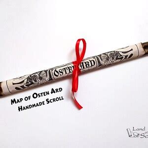 Map of Osten Ard, Memory, Sorrow, and Thorn Map, Tad Williams Map, the ...