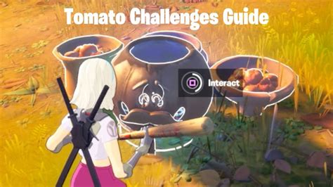 Tomato Challenges Guide | Fortnite Battle Royale - YouTube