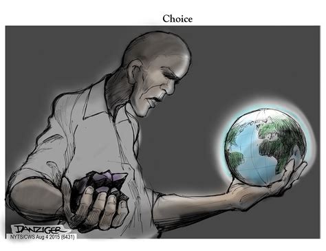 Obama and Global Warming - Danziger Cartoons