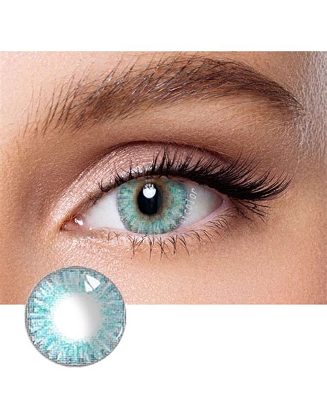 Freshlook Blue Colored Contact lens 3 tone colorblends| 4ICOLOR.COM