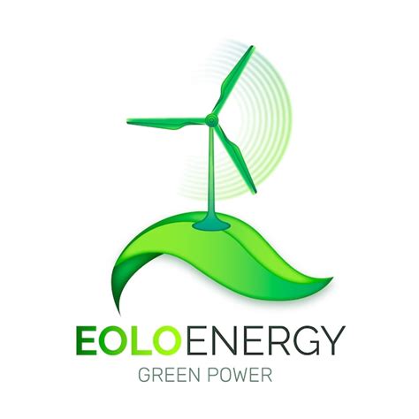 Free Vector | Renewable energy logo design