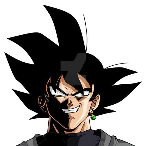 Goku Black Face with Black Shades by aashan on DeviantArt