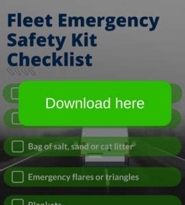 Fleet Emergency Safety Kit