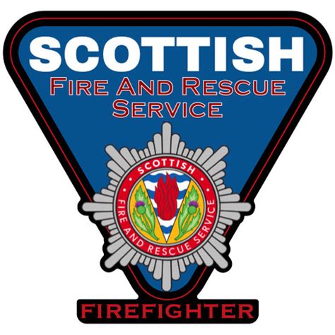 'Firefighter' Scottish Station Badge, Static Cling, Internal Stickers! | Boots & Leggings