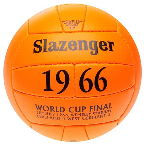 Slazenger Replica 1966 World Cup Football Professional Adults Tournament Ball Size 5: Amazon.co ...