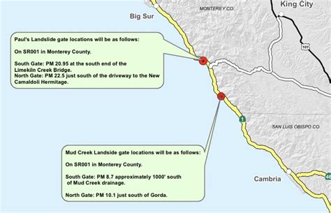 CA 1 Closed at Paul’s Slide • Paso Robles Press