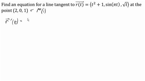 Equation Of Tangent Line In 3d - Tessshebaylo