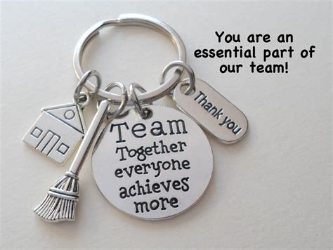 Housekeeping Team Appreciation Gift Keychain House Cleaning - Etsy