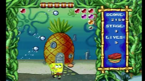 SpongeBob Plug & Play Sponge Pop Gameplay (+ Guide 'N Collide) - YouTube