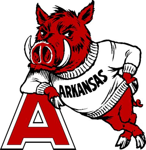 Arkansas Razorback Stencil - Cliparts.co