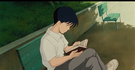 21+ Anime Boy Reading Book Hd Wallpaper