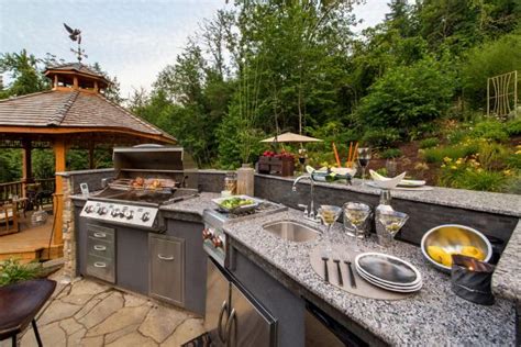 What's the Best Material for Outdoor Kitchen Countertops | HGTV