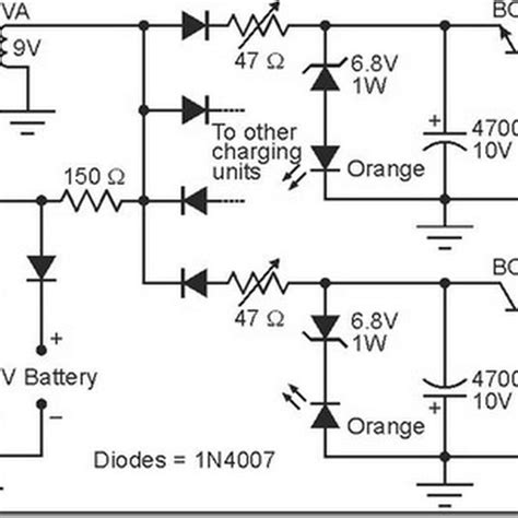 Simple alkaline battery charger schematic circuit - Simple Schematic ...