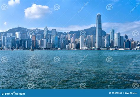 Hong Kong editorial stock image. Image of island, skyline - 65473559