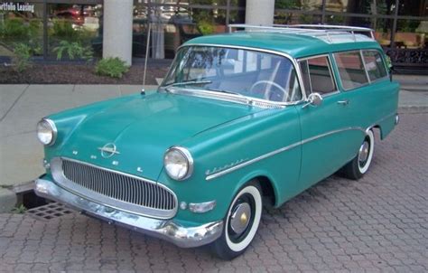 1960 Opel Olympia Rekord Caravan in Blue - Vintage Classic Cars