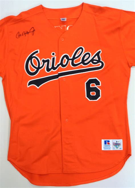 Lot Detail - Cal Ripken, Jr Autographed Orioles Jersey