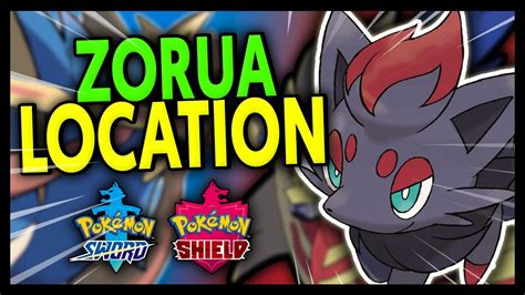 WHERE TO FIND ZORUA ON POKEMON SWORD AND SHIELD (Isle of Armor DLC) - YouTube