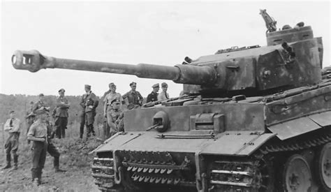 Panzerkampfwagen VI Tiger Ausf. H1 of Schwere Panzer-Abteilung 503 ...