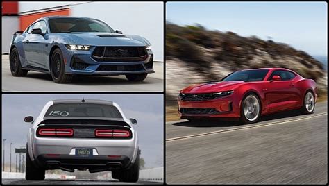 Ford Mustang Outsells Dodge Challenger in Q1 2023, Chevrolet Camaro ...