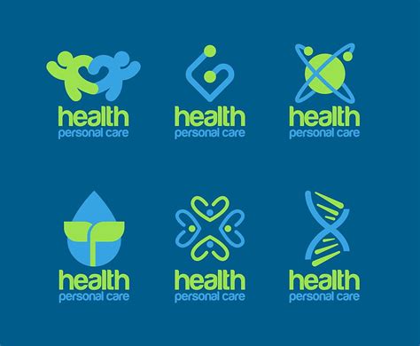 Health Logos Templates Set eps vector | UIDownload