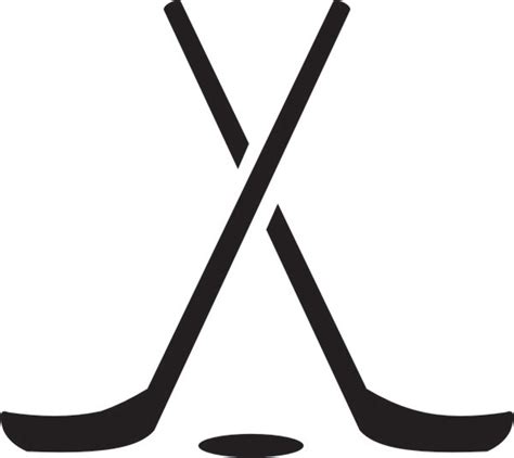 Hockey Sticks Crossed - ClipArt Best