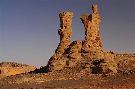 Picturesque rock formation on Sahara Desert Photograph by Michael ...