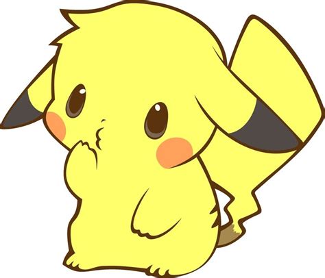 pikachou | Pikachu drawing, Cute pokemon, Cute pikachu