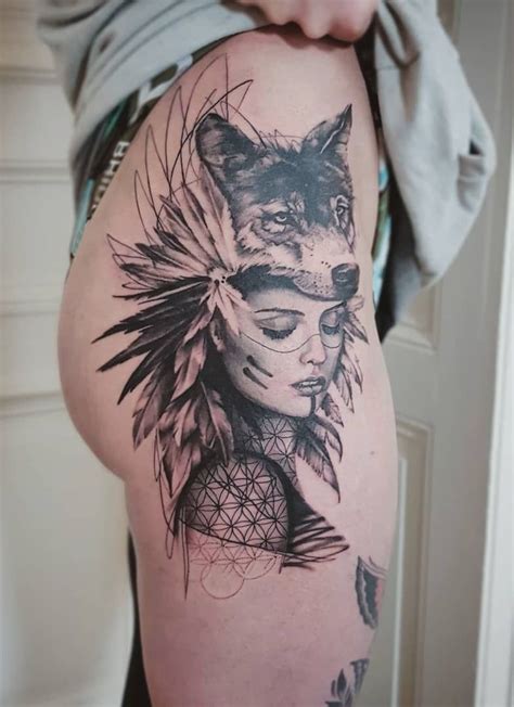 50 of the most beautiful wolf tattoo designs the internet has ever seen ...