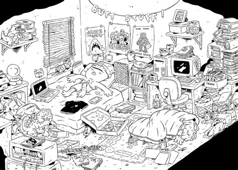 Dirty Room Drawing