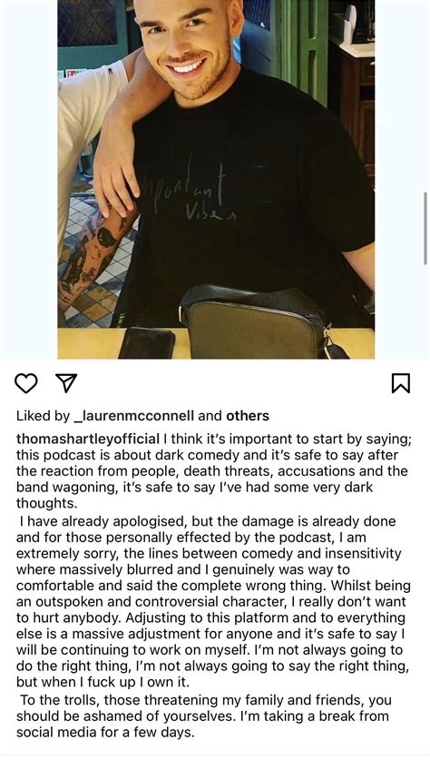 Thomas’s instagram post about the situation : r/MAFS_UK