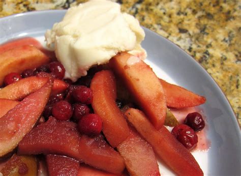 The Vegan Chronicle: Baked Compote of Winter Fruit