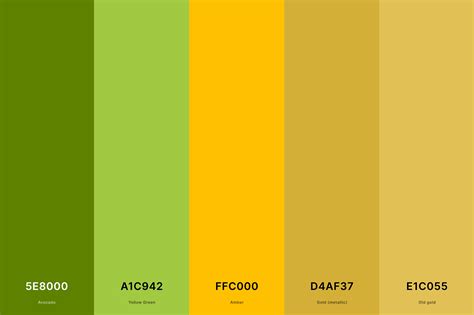 35+ Best Green Color Palettes with Names and Hex Codes – CreativeBooster